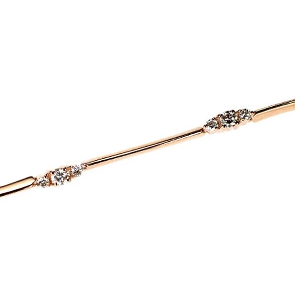K18PG DIAMOND BRACELET - 2