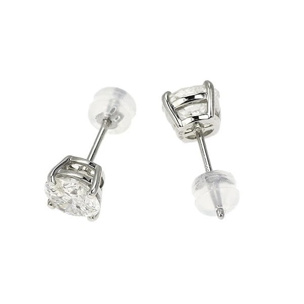 PT900 DIAMOND EARRINGS - 2