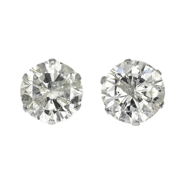 PT900 SINGLE SIDE LDH DIAMOND EARRINGS: Pt900 Single Side LDH Diamond Earrings Brand: None Type: piercing Material: Metal Purity None Metal Pt900 Main Stone/Creation Natural Color: None Size: Length/Width/Diameter6.9 Accessories: