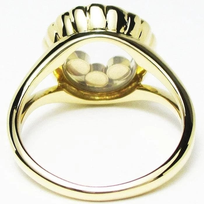 CHOPARD HAPPY DIAMONDS ROUND RING - 4