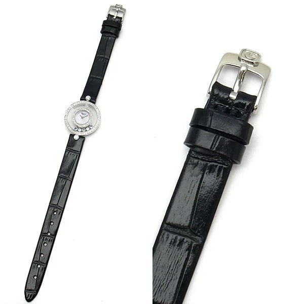 CHOPARD HAPPY DIAMOND BLACK WATCH - 2