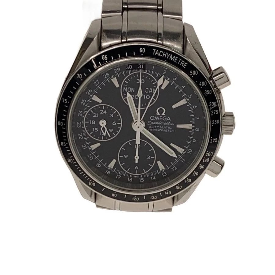 OMEGA WATCH: OMEGA Watch Brand: OMEGA Type: Wristwatch Material: Band MaterialN/A, Band MaterialN/A, Case MaterialCase MaterialN/A Color: black Size: Wrist SizeNA, Case Size5 ×4.2cm Accessories: None