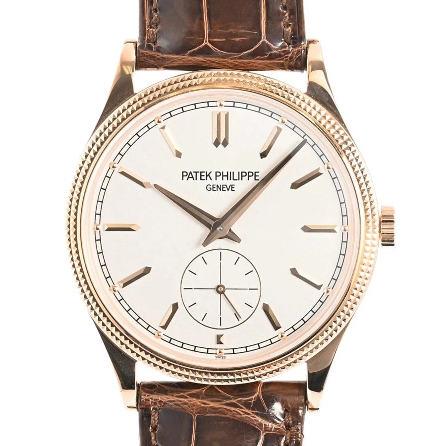 PATEK PHILIPPE CALATRAVA SILVER WATCH (1 of 3)