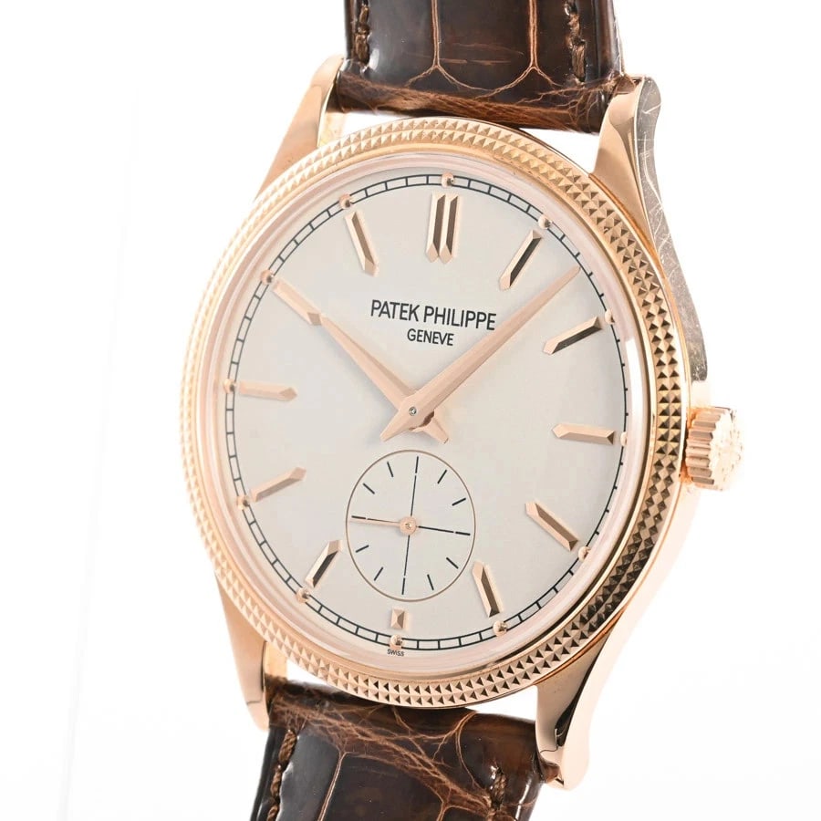 PATEK PHILIPPE CALATRAVA SILVER WATCH - 2