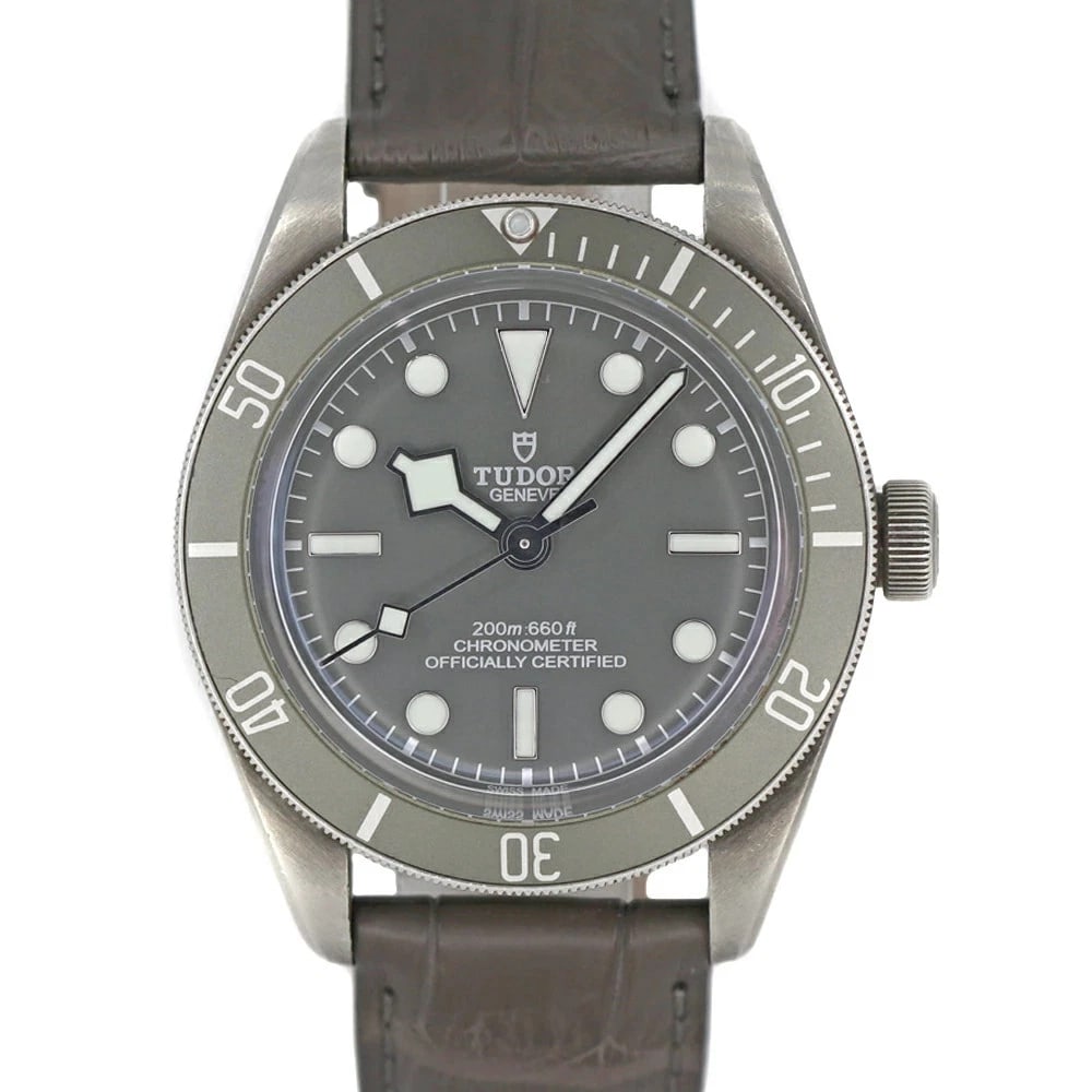 TUDOR HERITAGE BLACK WATCH: TUDOR Heritage Black watch Brand: TUDOR Type: Wristwatch Material: Band MaterialSilver (925), Band MaterialSilver (925), Case MaterialCase MaterialN/A Color: none Size: Wrist Size18.0cm, Case