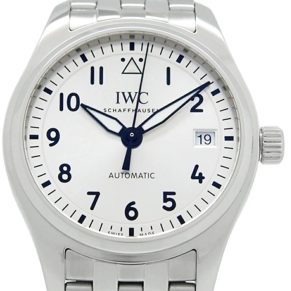 IWC PILOT'S WATCH: IWC Pilot'S Watch Brand: IWC Type: Wristwatch Material: Band MaterialSs, Band MaterialSs, Case MaterialCase MaterialN/A Color: none Size: Wrist Size16.5cm, Case Size36mm Accessories: None