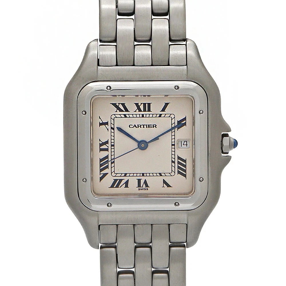 CARTIER PANTHÈRE IVORY WATCH: CARTIER Panthère Ivory Watch Brand: CARTIER Type: Wristwatch Material: Band MaterialSs (Stainless Steel), Band MaterialSs (Stainless Steel), Case MaterialCase MaterialN/A Color: ivory Size: