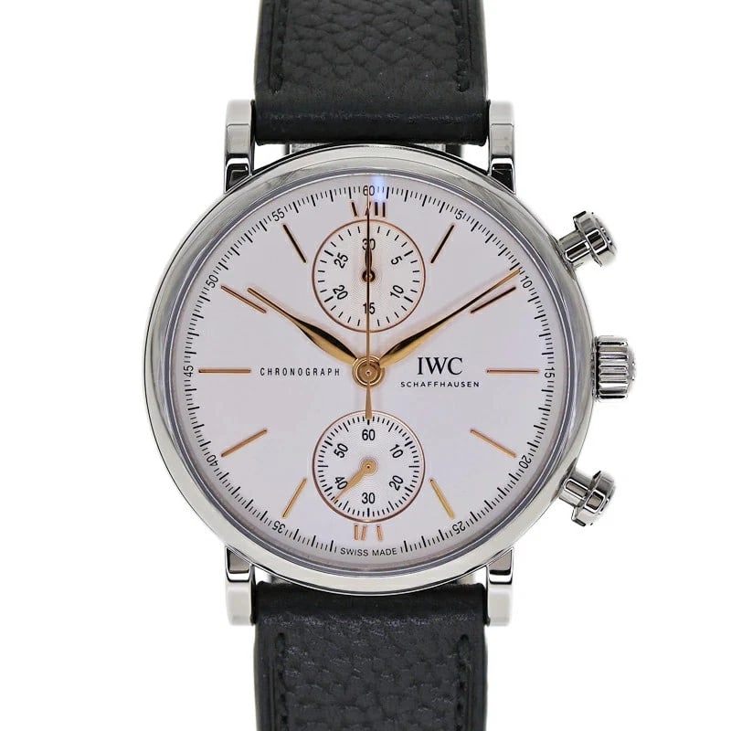 IWC PORTOFINO CHRONOGRAPH WATCH: IWC Portofino Chronograph Watch Brand: IWC Type: Wristwatch Material: Band MaterialSs (Stainless Steel), Band MaterialSs (Stainless Steel), Case MaterialCase MaterialN/A Color: none Size: