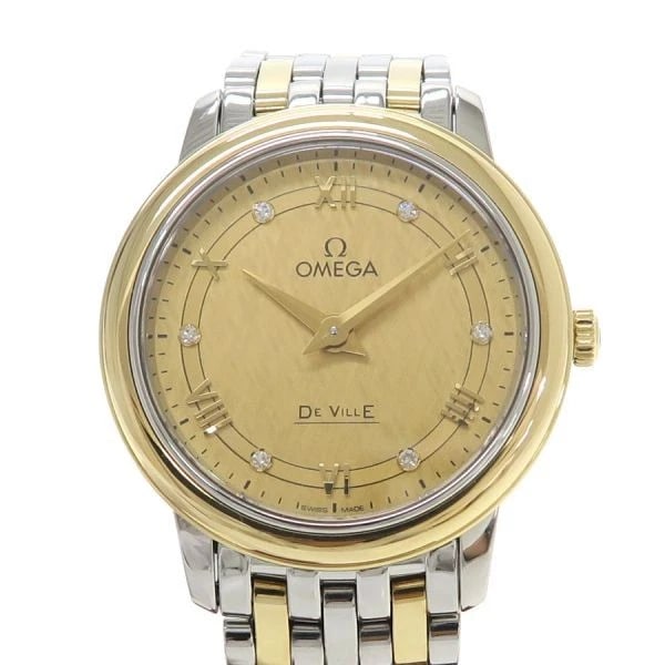 OMEGA DEVIL PRESTIGE WATCH: OMEGA Devil Prestige Watch Brand: OMEGA Type: Wristwatch Material: Band MaterialSs Stainless Steel / Yg Yellow Gold, Band MaterialSs Stainless Steel / Yg Yellow Gold, Case MaterialCase