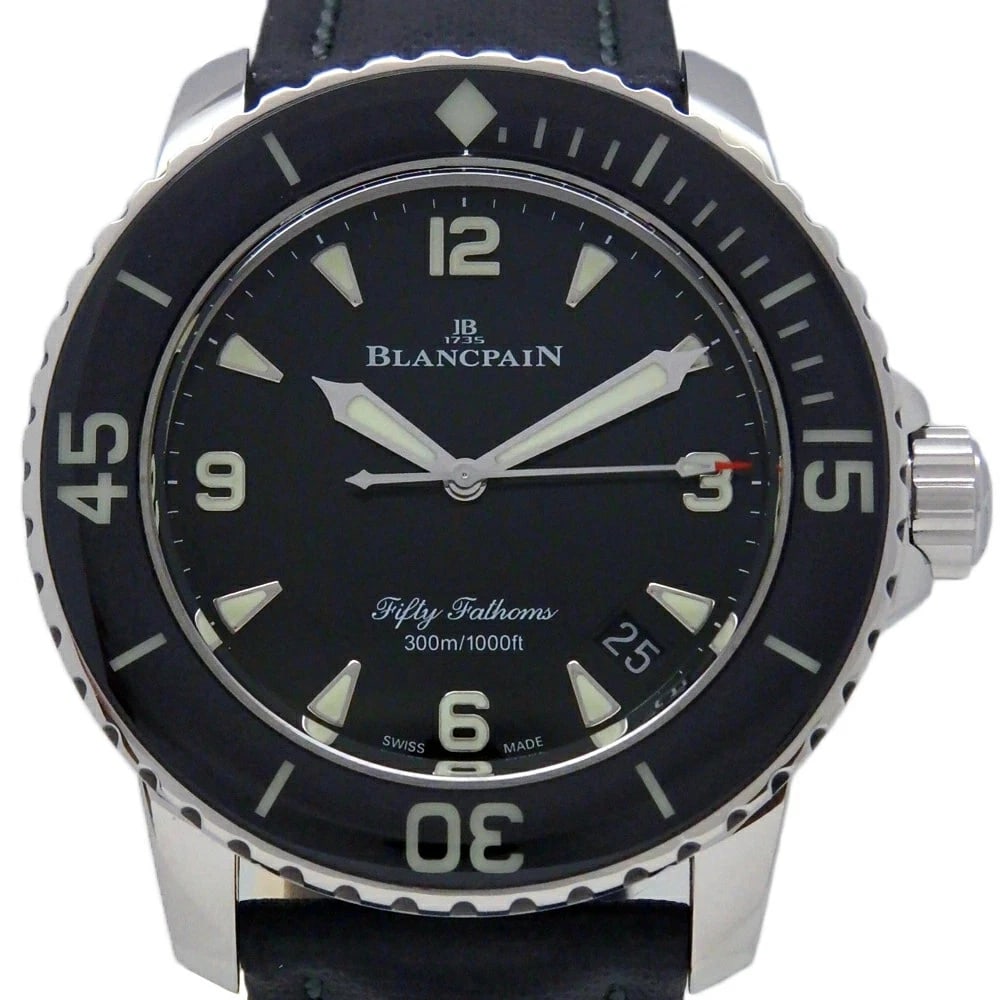BLANCPAIN FATHOMS WATCH: BLANCPAIN Fathoms Watch Brand: BLANCPAIN Type: Wristwatch Material: Band MaterialSs/Sail Canvas Belt, Band MaterialSs/Sail Canvas Belt, Case MaterialCase MaterialN/A Color: none Size: Wrist