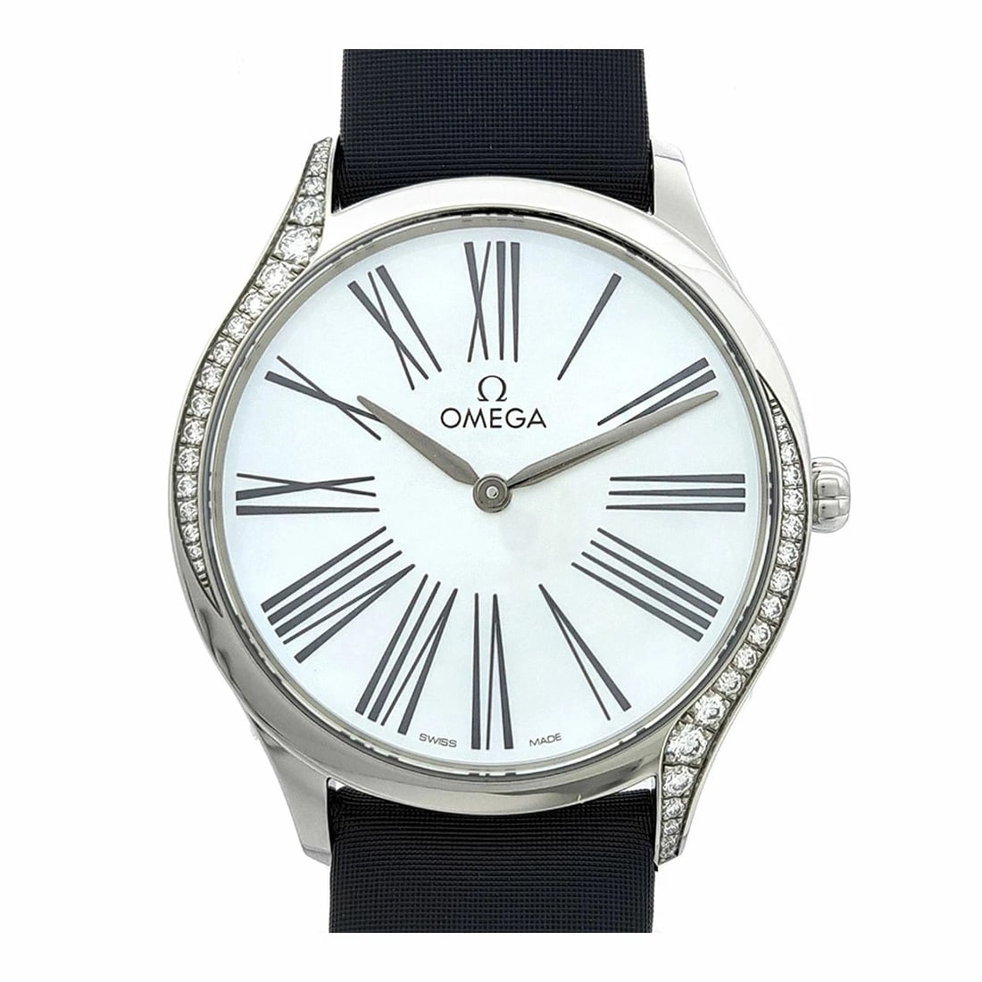 OMEGA DEVIL TRESOR WHITE WATCH: OMEGA Devil Tresor White Watch Brand: OMEGA Type: Wristwatch Material: Band MaterialStainless Steel, Band MaterialStainless Steel, Case MaterialCase MaterialN/A Color: white Size: Wrist Size14.5cm