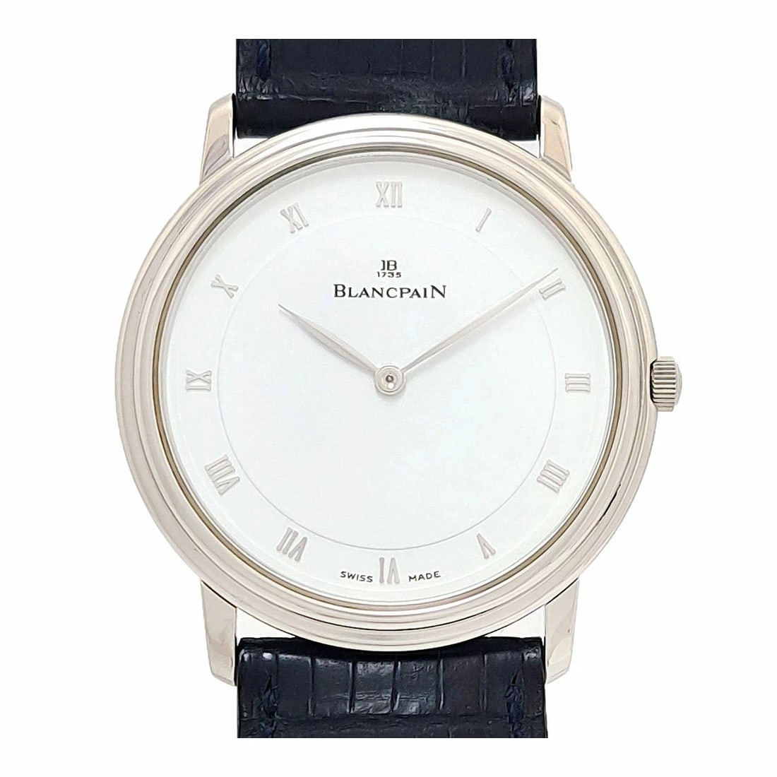 BLANCPAIN VILLERET ULTRA SLIM WATCH: BLANCPAIN Villeret Ultra Slim watch Brand: BLANCPAIN Type: Wristwatch Material: Band MaterialStainless Steel, Band MaterialStainless Steel, Case MaterialCase MaterialN/A Color: white Size: