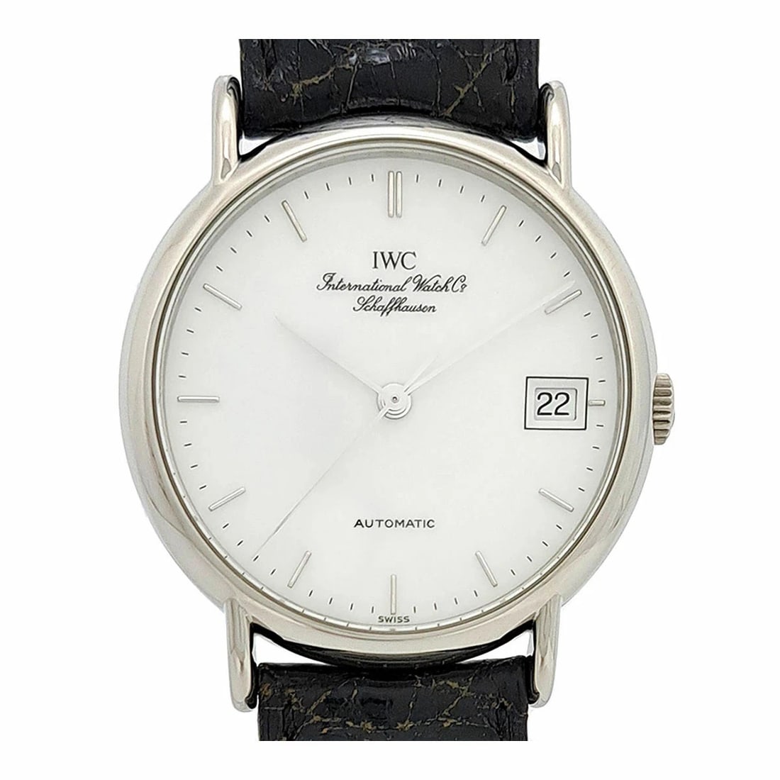 IWC PORTOFINO SILVER WATCH: IWC Portofino Silver Watch Brand: IWC Type: Wristwatch Material: Band MaterialStainless Steel, Band MaterialStainless Steel, Case MaterialCase MaterialN/A Color: silver Size: Wrist