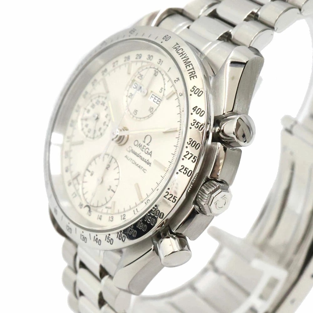 OMEGA SPEEDMASTER WHITE WATCH - 2