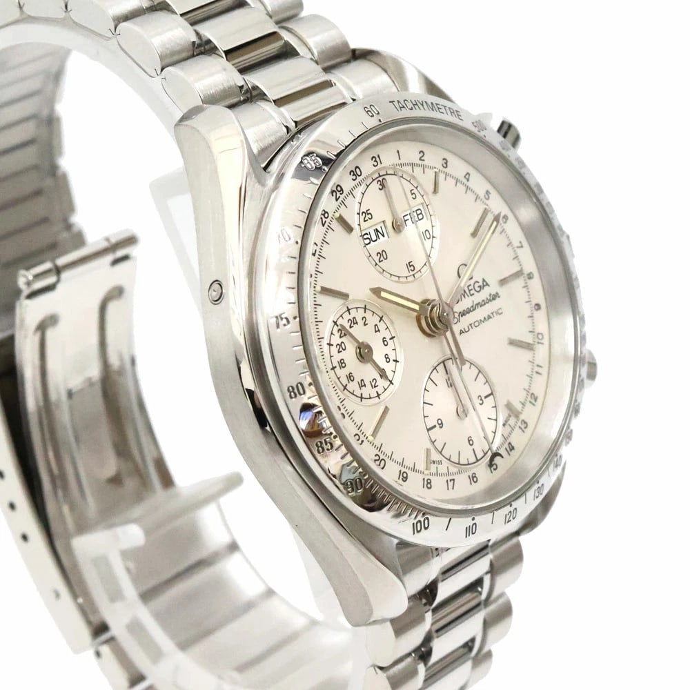 OMEGA SPEEDMASTER WHITE WATCH - 3