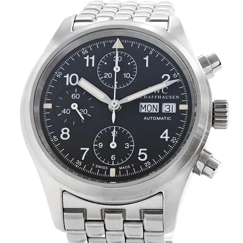 IWC FLIEGER CHRONOGRAPH BLACK WATCH (1 of 2)