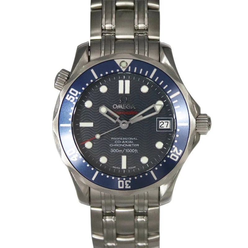 OMEGA SEAMASTER PROFESSIONAL DIVER BLUE WATCH: OMEGA Seamaster Professional Diver Blue Watch Brand: OMEGA Type: Wristwatch Material: Band MaterialStainless Steel, Band MaterialStainless Steel, Case MaterialCase MaterialN/A Color: blue 