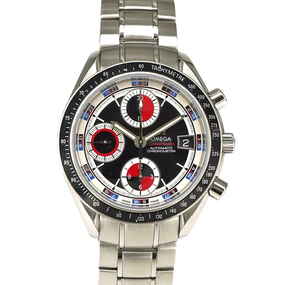 OMEGA SPEEDMASTER WATCH: OMEGA Speedmaster Watch Brand: OMEGA Type: Wristwatch Material: Band MaterialStainless Steel, Band MaterialStainless Steel, Case MaterialCase MaterialN/A Color: none Size: Wrist Size20.0cm,