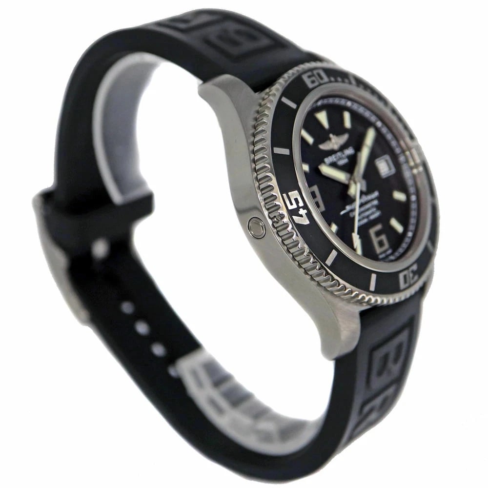 BREITLING SUPEROCEAN BLACK WATCH - 3