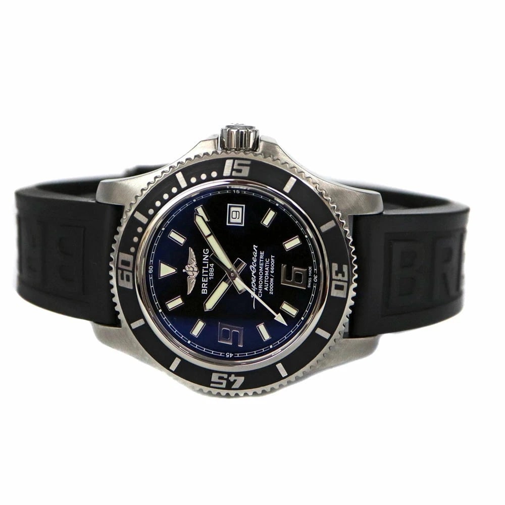 BREITLING SUPEROCEAN BLACK WATCH - 6