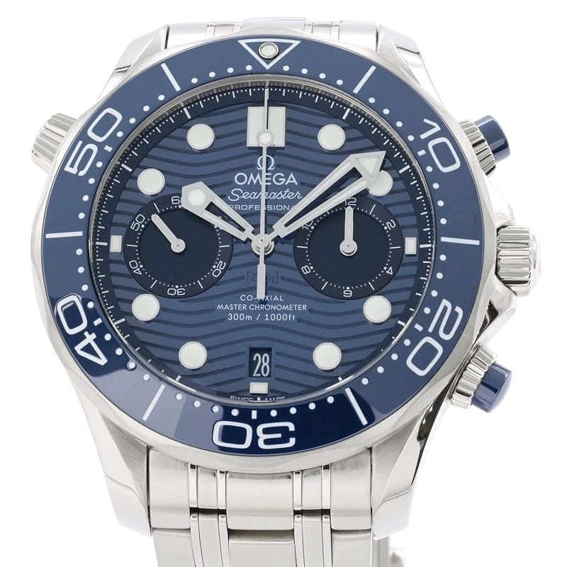 OMEGA SEAMASTER DIVER BLUE WATCH: OMEGA Seamaster Diver Blue Watch Brand: OMEGA Type: Wristwatch Material: Band MaterialStainless Steel, Band MaterialStainless Steel, Case MaterialCase MaterialN/A Color: blue Size: Wrist