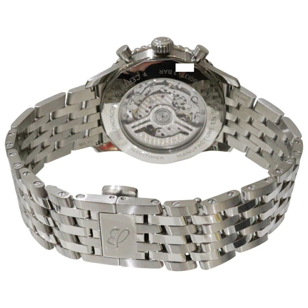 BREITLING NAVITIMER CHRONOGRAPH NAVY WATCH - 5