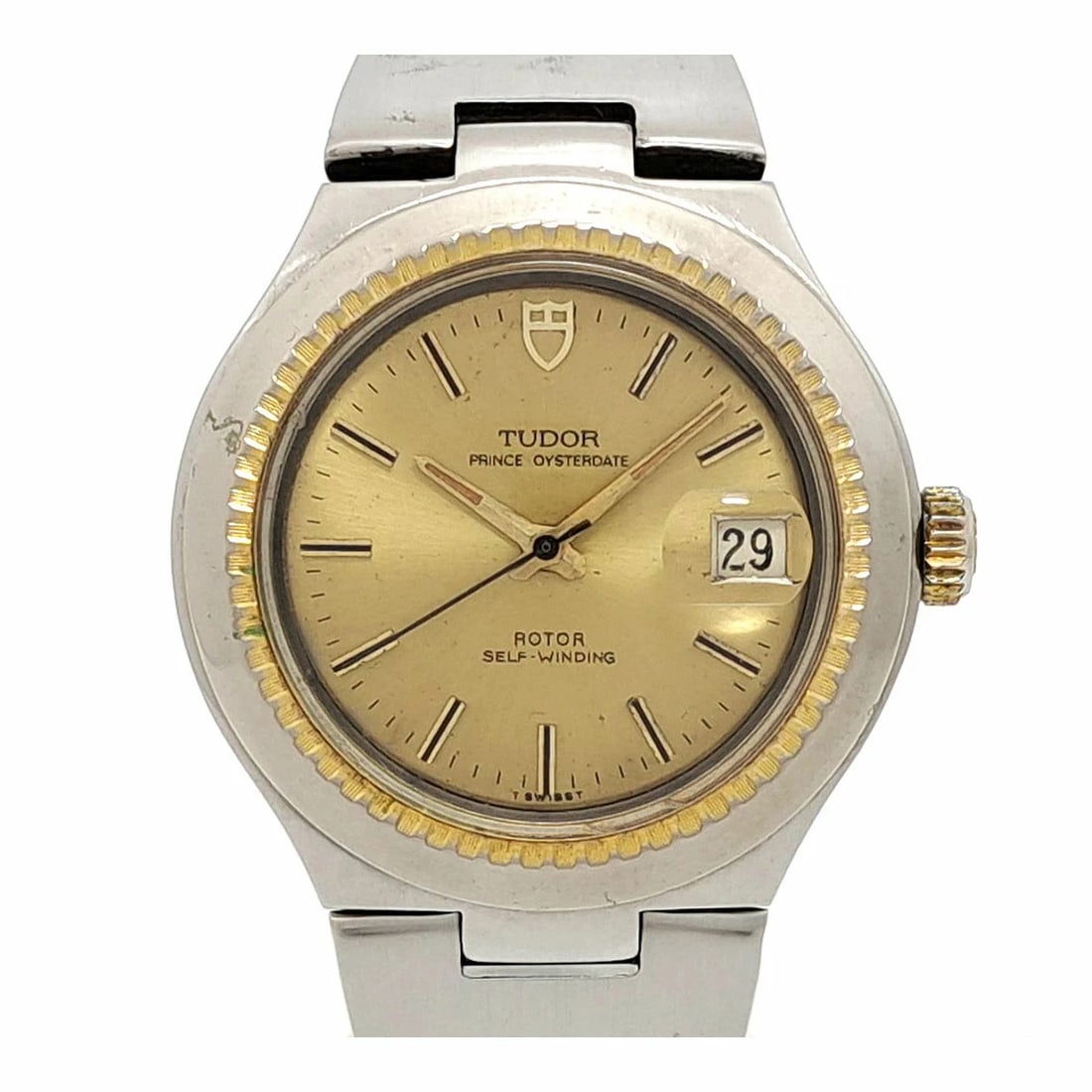 TUDOR PRINCE GOLD WATCH: TUDOR Prince Gold Watch Brand: TUDOR Type: Wristwatch Material: Band MaterialStainless Steel Gold Plated, Band MaterialStainless Steel Gold Plated, Case MaterialCase MaterialN/A Color: gold 
