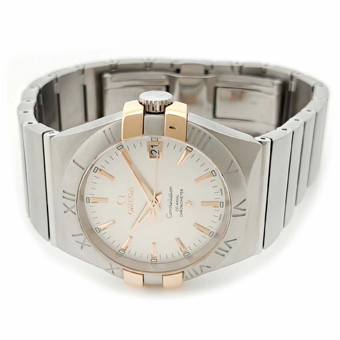 OMEGA CONSTELLATION SILVER WATCH - 2