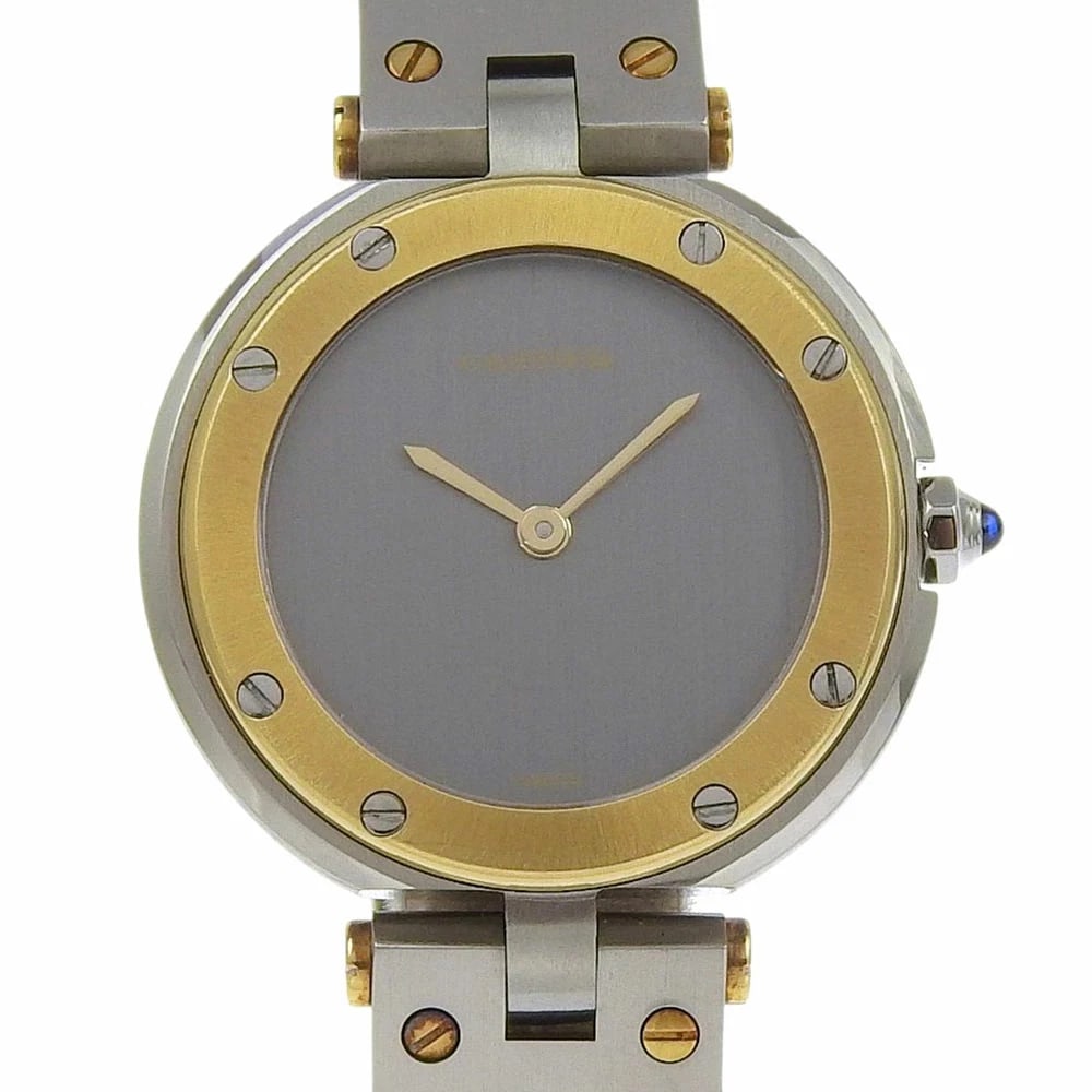 CARTIER SANTOS VENDOME WATCH: CARTIER Santos Vendome Watch Brand: CARTIER Type: Wristwatch Material: Band MaterialStainless Steel/18K Yellow Gold, Band MaterialStainless Steel/18K Yellow Gold, Case MaterialCase MaterialN/A 