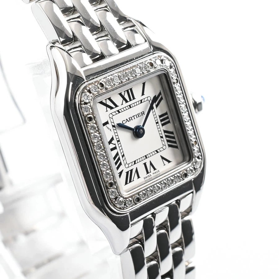 CARTIER PANTHÈRE SILVER WATCH - 4