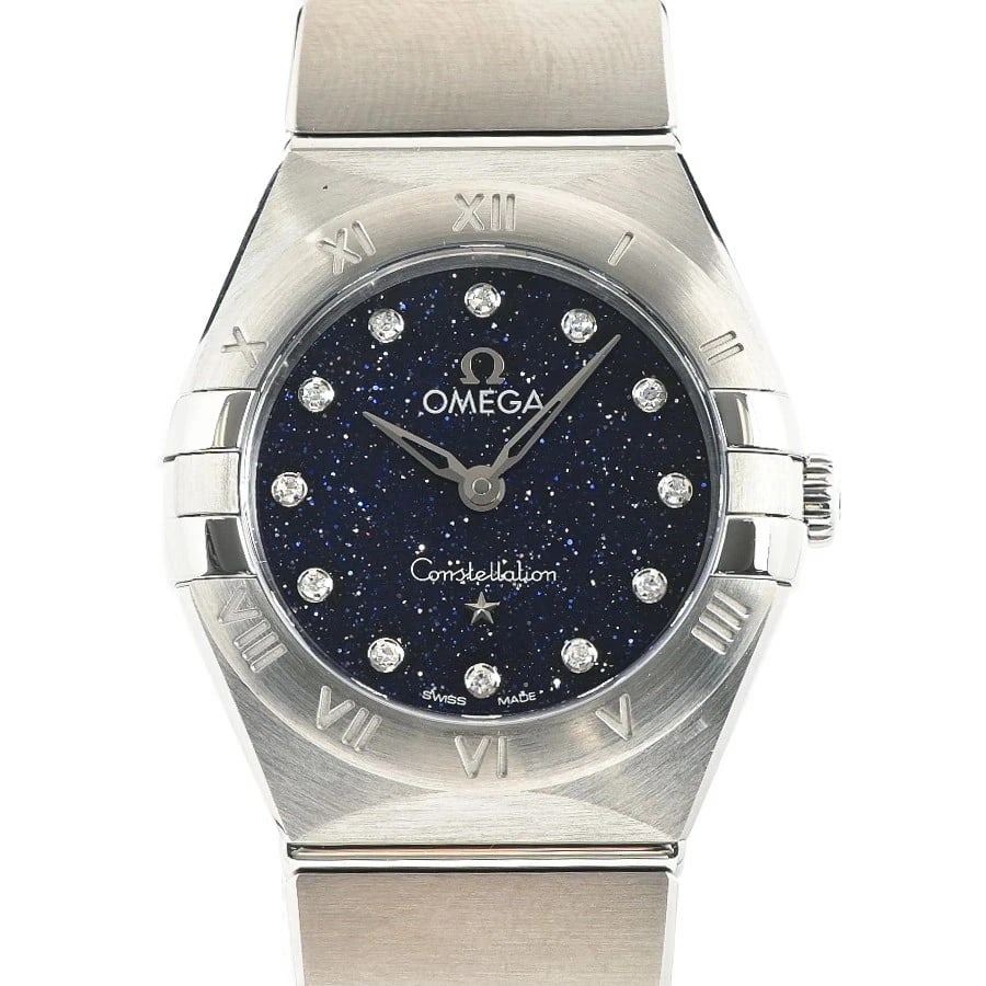 OMEGA CONSTELLATION WATCH: OMEGA Constellation Watch Brand: OMEGA Type: Wristwatch Material: Band MaterialStainless Steel/Bracelet, Band MaterialStainless Steel/Bracelet, Case MaterialCase MaterialN/A Color: blue Size: Wris