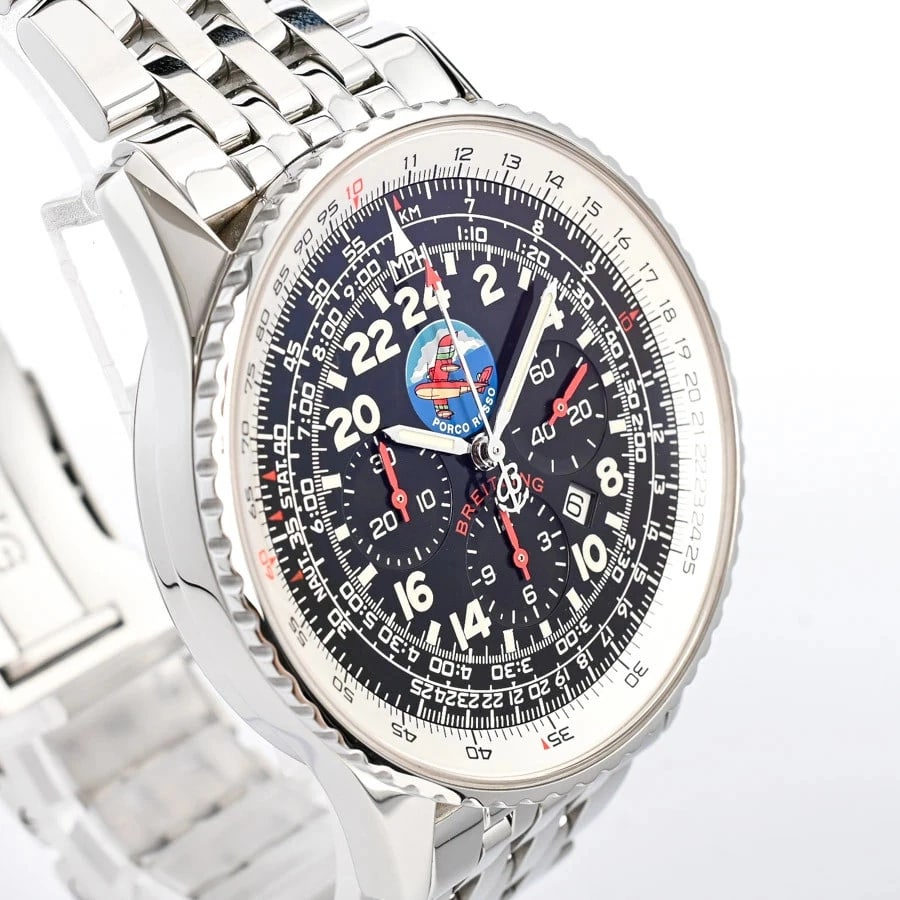 BREITLING NAVITIMER BLACK WATCH - 4