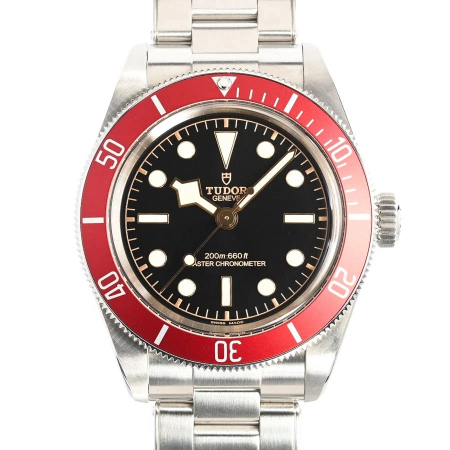 TUDOR BLACK WATCH: TUDOR Black Watch Brand: TUDOR Type: Wristwatch Material: Band MaterialStainless Steel/Bracelet, Band MaterialStainless Steel/Bracelet, Case MaterialCase MaterialN/A Color: black Size: Wrist Size2