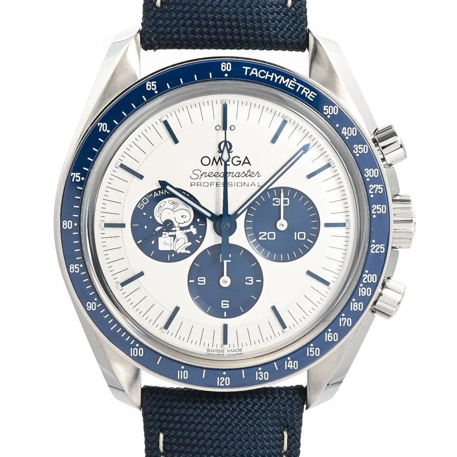 OMEGA WATCH: OMEGA Watch Brand: OMEGA Type: Wristwatch Material: Band MaterialStainless Steel/Leather Strap, Band MaterialStainless Steel/Leather Strap, Case MaterialCase MaterialN/A Color: white Size: Wrist S