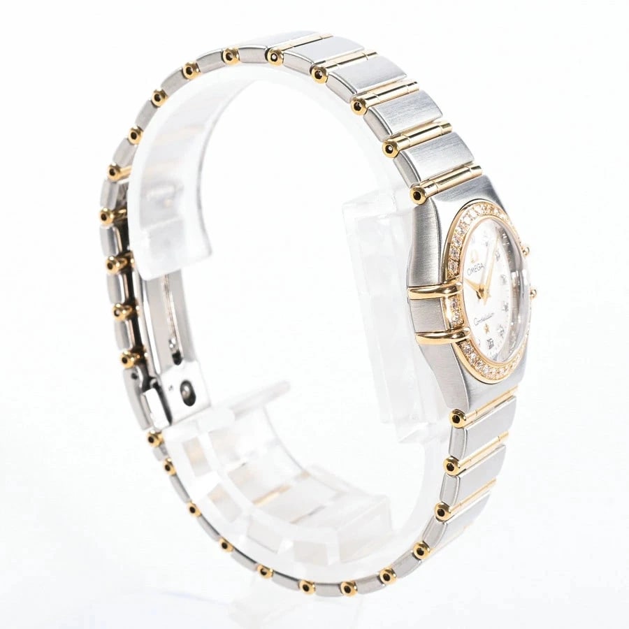 OMEGA CONSTELLATION WHITE WATCH - 3