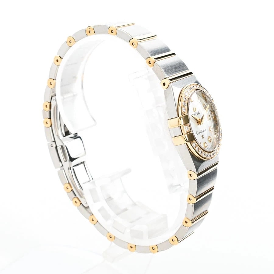 OMEGA CONSTELLATION WHITE WATCH - 3