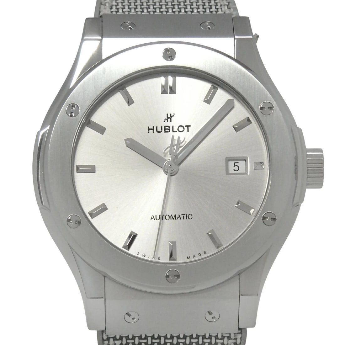HUBLOT CLASSIC FUSION WATCH: HUBLOT Classic Fusion Watch Brand: HUBLOT Type: Wristwatch Material: Band MaterialTi/Rubber, Band MaterialTi/Rubber, Case MaterialCase MaterialN/A Color: none Size: Wrist SizeNA, Case Size42mm