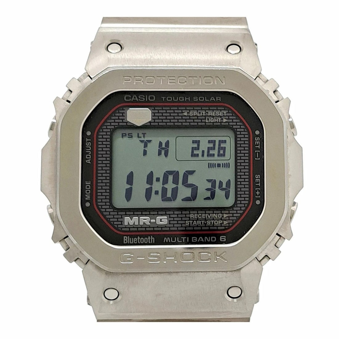 CASIO G SHOCK FULL METAL SQUARE WATCH (1 of 2)