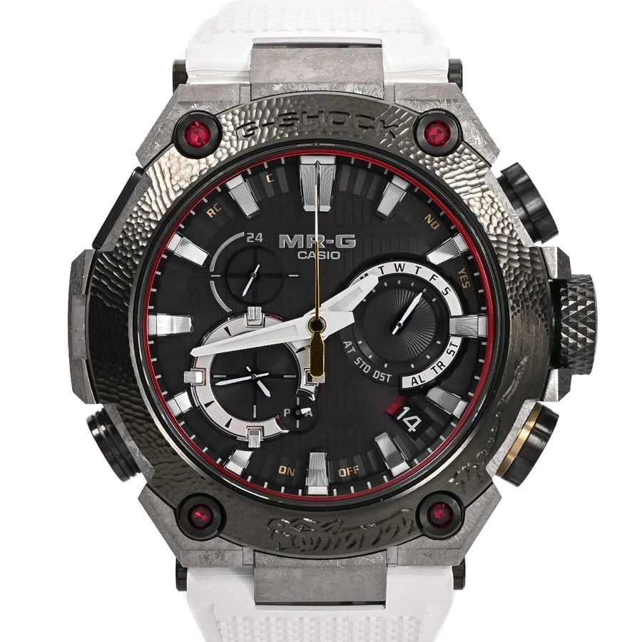 CASIO G SHOCK WATCH: CASIO G Shock Watch Brand: CASIO Type: Wristwatch Material: Band MaterialTitanium/Rubber Strap, Band MaterialTitanium/Rubber Strap, Case MaterialCase MaterialN/A Color: black Size: Wrist