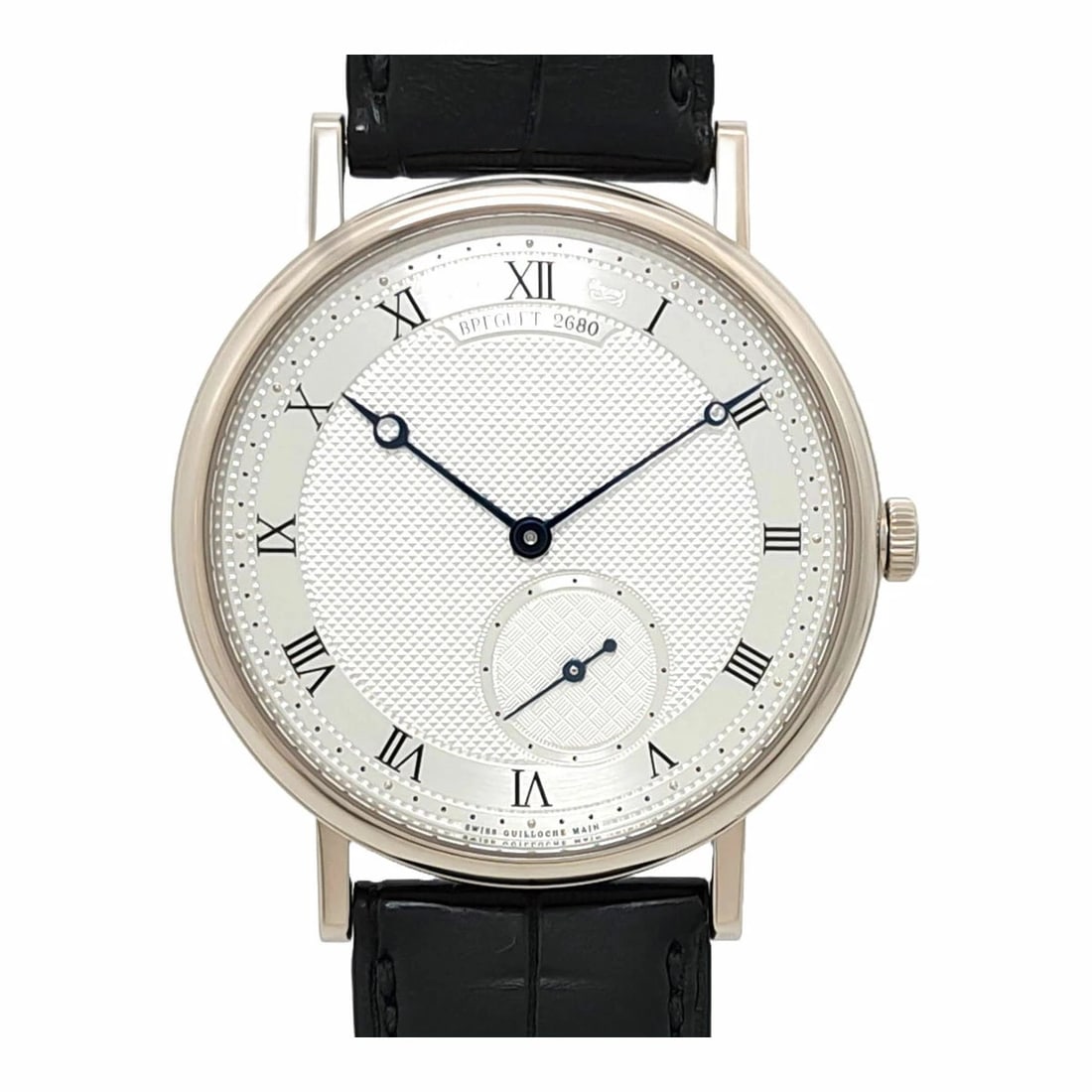 BREGUET CLASSIC SILVER WATCH: BREGUET Classic Silver Watch Brand: BREGUET Type: Wristwatch Material: Band MaterialWhite Gold, Band MaterialWhite Gold, Case MaterialCase MaterialN/A Color: silver Size: Wrist