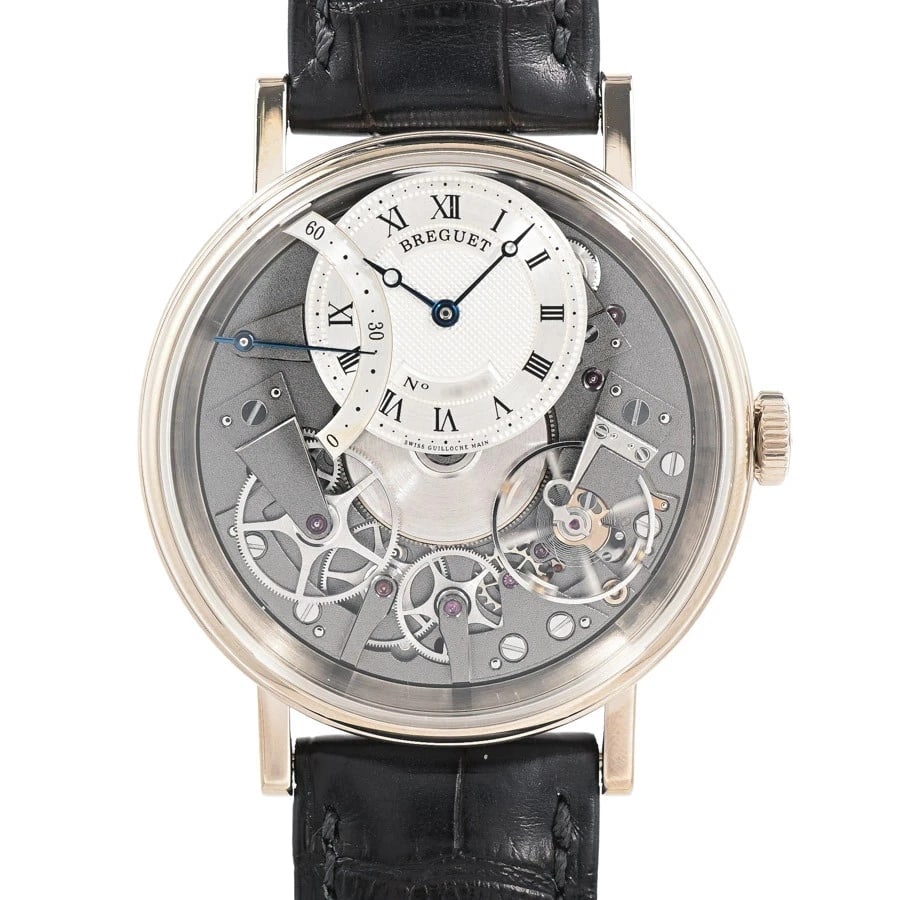BREGUET TRADITION WATCH: BREGUET Tradition Watch Brand: BREGUET Type: Wristwatch Material: Band MaterialWhite Gold/Leather Strap, Band MaterialWhite Gold/Leather Strap, Case MaterialCase MaterialN/A Color: none Size: