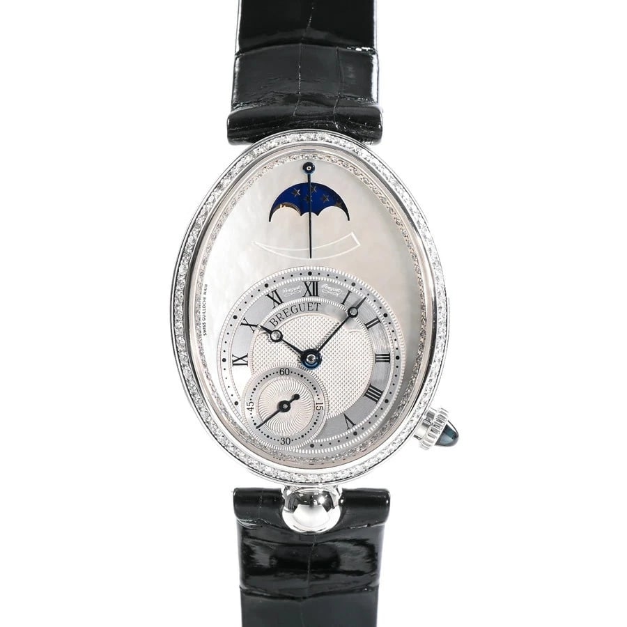 BREGUET WHITE WATCH: BREGUET White Watch Brand: BREGUET Type: Wristwatch Material: Band MaterialWhite Gold/Leather Strap, Band MaterialWhite Gold/Leather Strap, Case MaterialCase MaterialN/A Color: white Size: