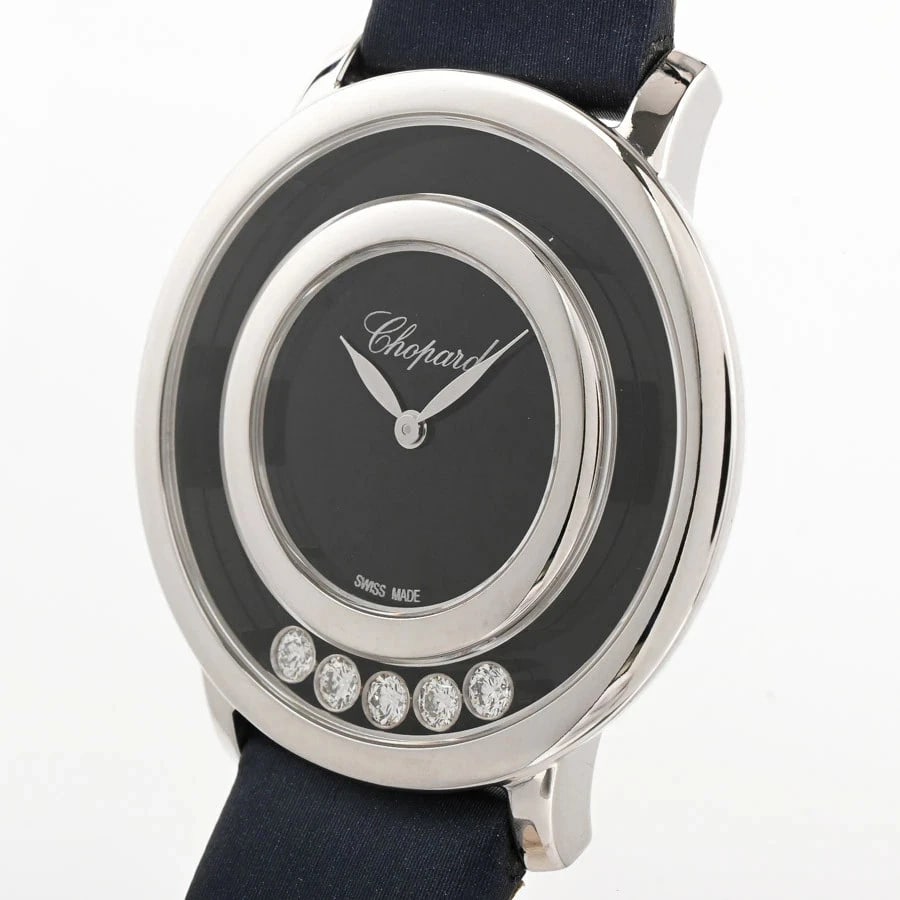 CHOPARD HAPPY DIAMOND BLACK WATCH - 2