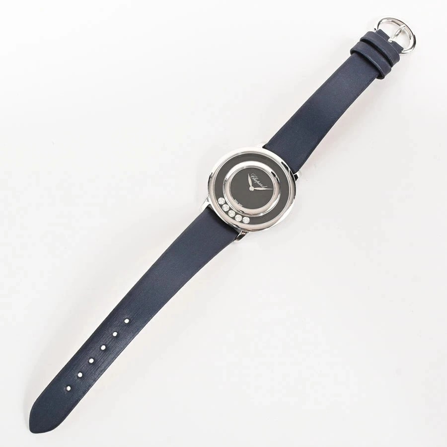 CHOPARD HAPPY DIAMOND BLACK WATCH - 3