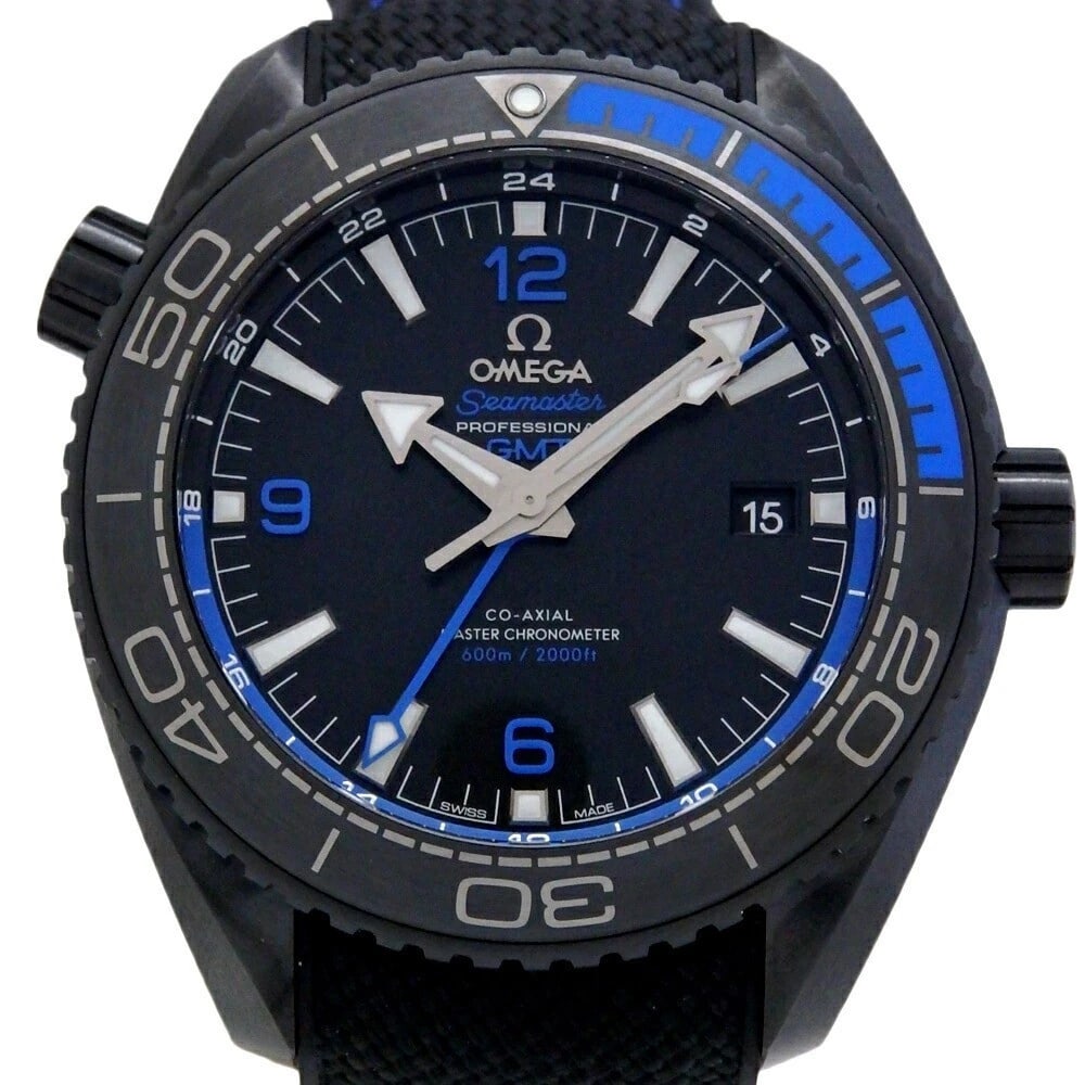 OMEGA SEAMASTER WATCH: OMEGA Seamaster Watch Brand: OMEGA Type: Wristwatch Material: Band MaterialCeramic/Rubber, Band MaterialCeramic/Rubber, Case MaterialCase MaterialNA Color: black Size: Wrist SizeNA, Case
