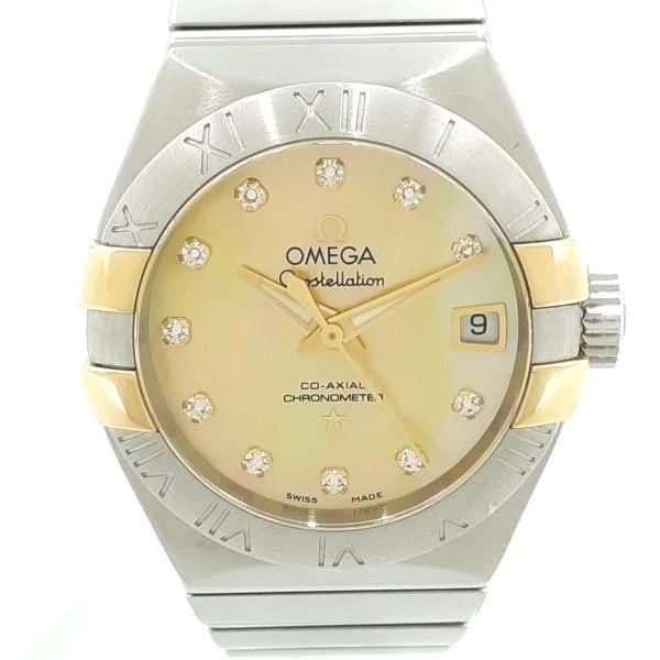 OMEGA CONSTELLATION BRUSH CO AXIAL WATCH: OMEGA Constellation Brush Co Axial Watch Brand: OMEGA Type: Wristwatch Material: Band MaterialNA, Band MaterialNA, Case MaterialCase MaterialNA Color: Size: Wrist SizeNA, Case Size28.2mm 