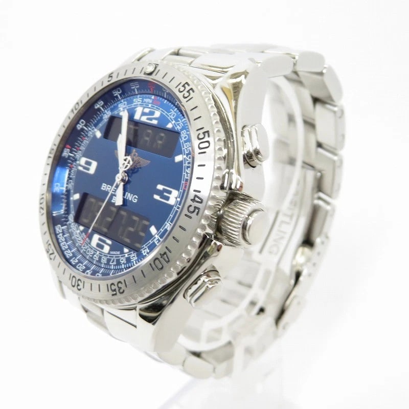 BREITLING SILVER WATCH - 2