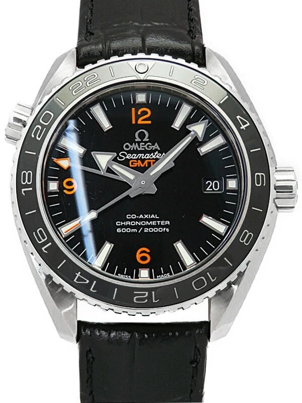 OMEGA SEAMASTER PLANET OCEAN BLACK WATCH: OMEGA Seamaster Planet Ocean Black Watch Brand: OMEGA Type: Wristwatch Material: Band MaterialNA, Band MaterialNA, Case MaterialCase MaterialNA Color: black Size: Wrist SizeNA, Case Size44mm 