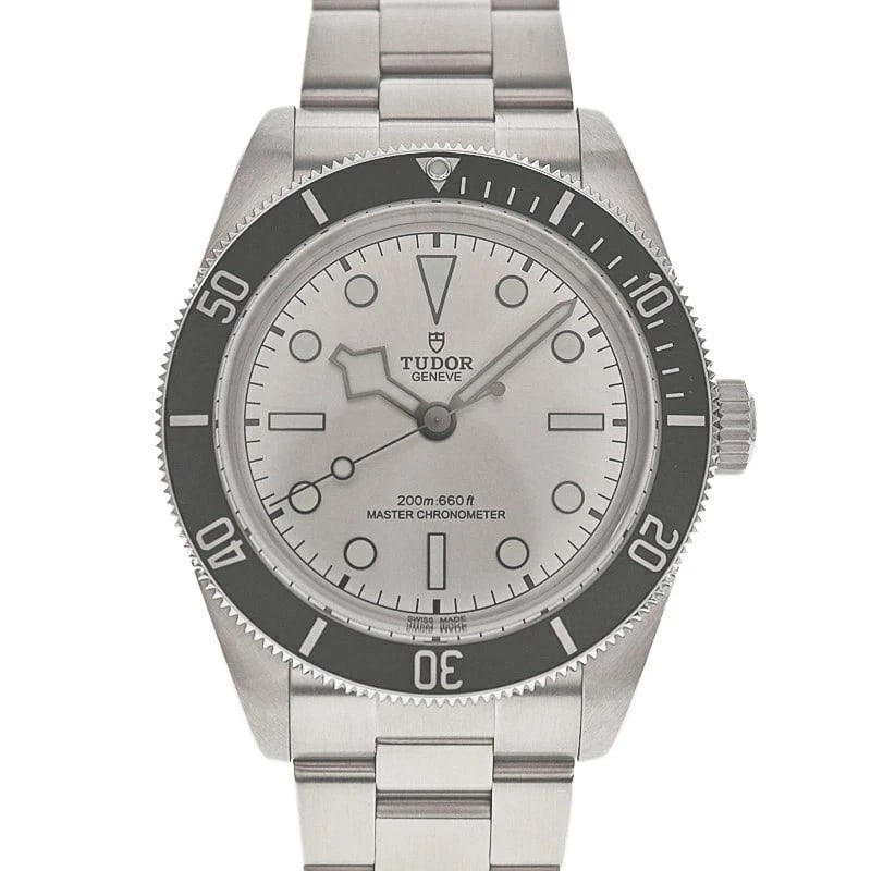 TUDOR BLACK SILVER WATCH: TUDOR Black Silver Watch Brand: TUDOR Type: Wristwatch Material: Band MaterialSs (Stainless Steel), Band MaterialSs (Stainless Steel), Case MaterialCase MaterialNA Color: silver Size: Wrist SizeNA