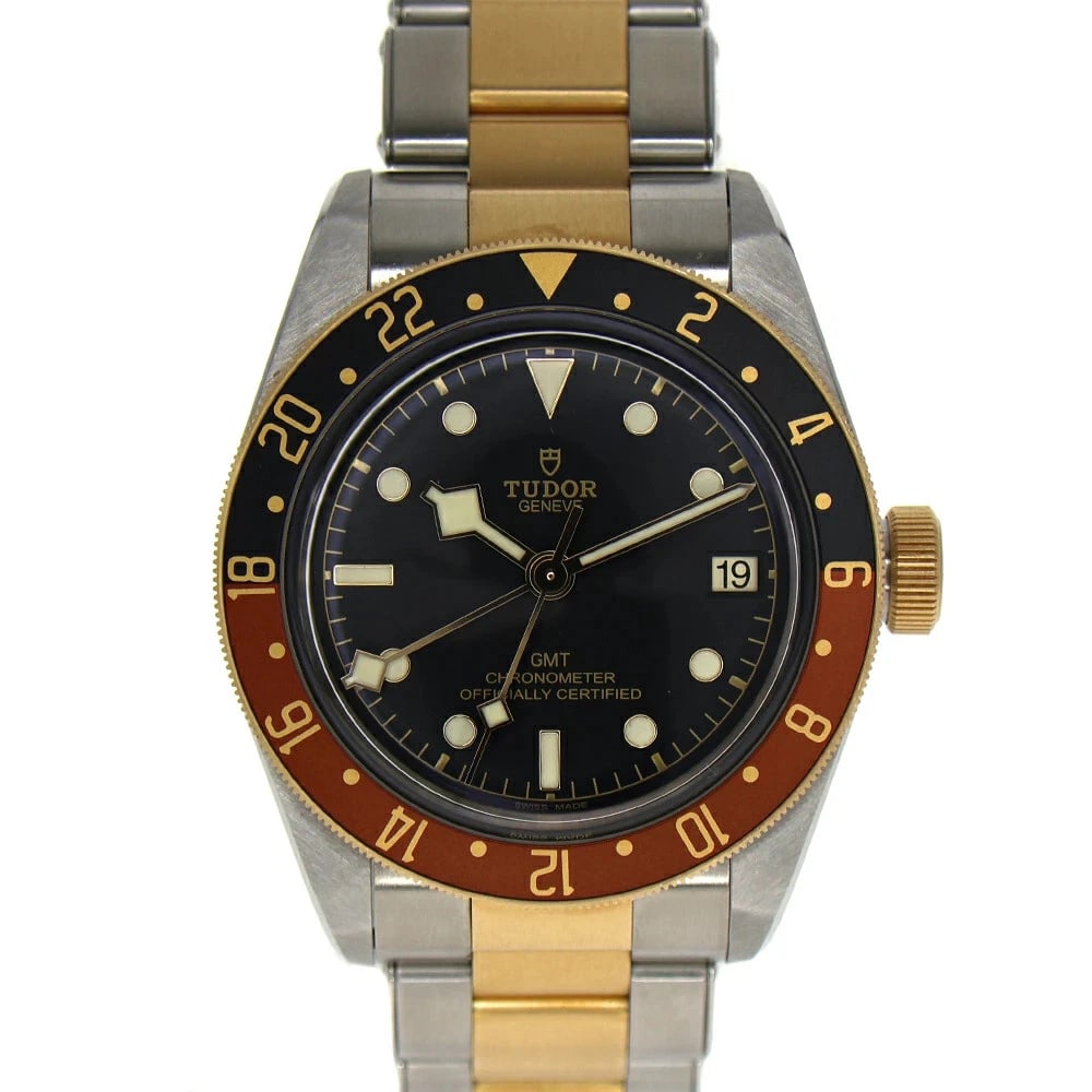 TUDOR BLACK WATCH: TUDOR Black Watch Brand: TUDOR Type: Wristwatch Material: Band MaterialStainless Steel, Band MaterialStainless Steel, Case MaterialCase MaterialNA Color: black Size: Wrist SizeNA, Case Size41mm A